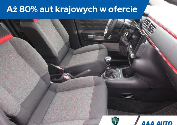 Citroen C3 cena 53000 przebieg: 70038, rok produkcji 2019 z Jasień małe 121